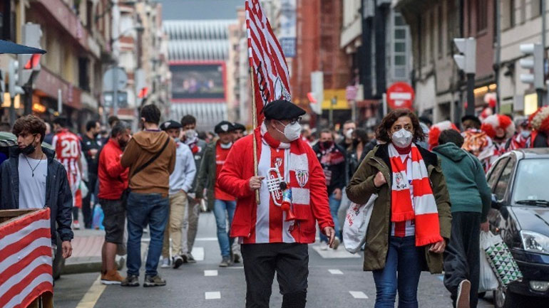 Συγκρούσεις οπαδών της Αθλέτικ Μπιλμπάο με την αστυνομία