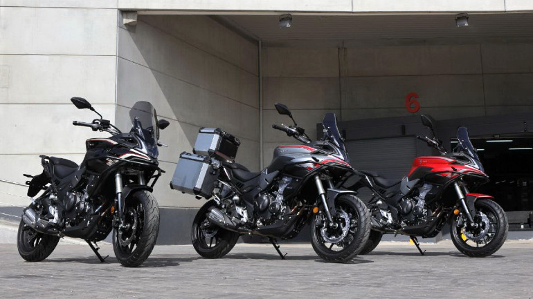 Οι τρεις χρωματισμοί του 500DS για το 2021.