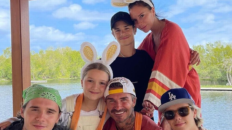 Πώς γιόρτασαν οι Beckhams το Καθολικό Πάσχα;
