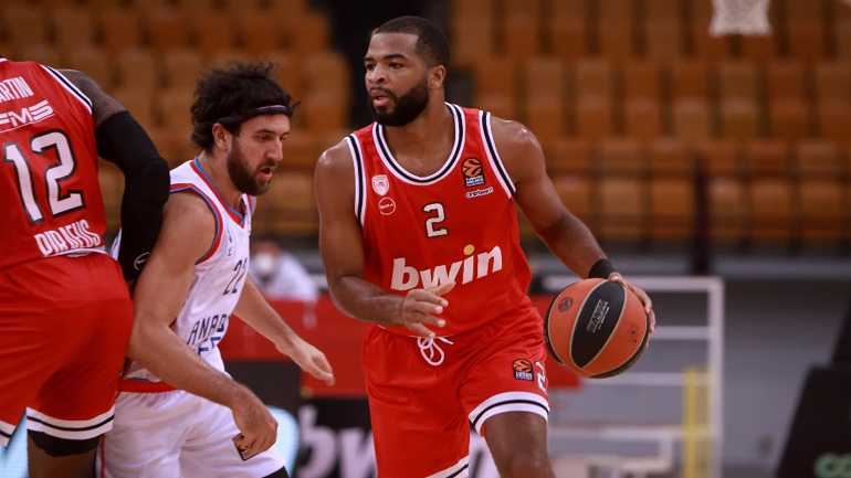 Με Χάρισον στο τελευταίο παιχνίδι του στη Euroleague o Ολυμπιακός