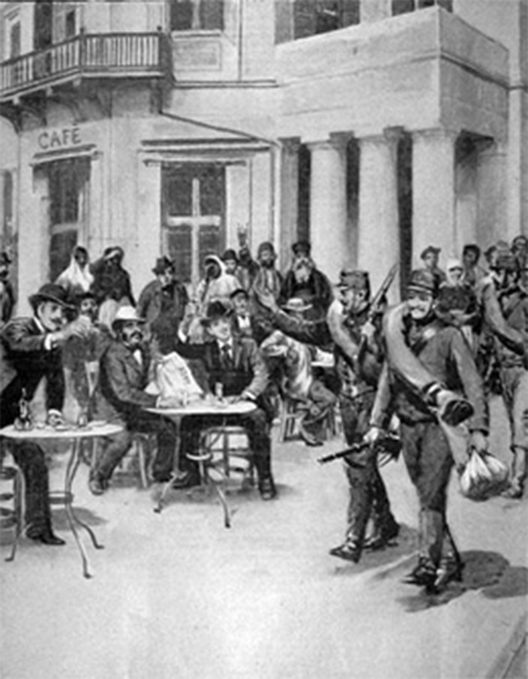 Αναχώρηση ελληνικών στρατευμάτων για την Κρήτη