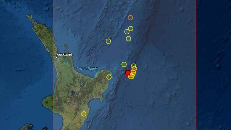 Σεισμός 6 Ρίχτερ βορειοανατολικά της Νέας Ζηλανδίας
