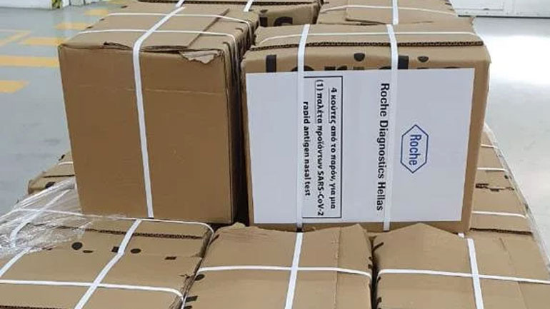 Έφτασαν ένα εκατομμύριο self tests – Από αύριο διαθέσιμα στα φαρμακεία