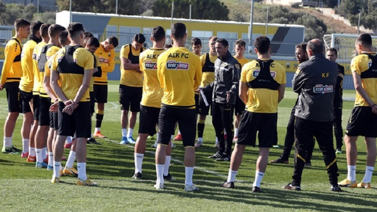 ΑΕΚ: Η αποστολή για τον ημιτελικό με τον ΠΑΟΚ