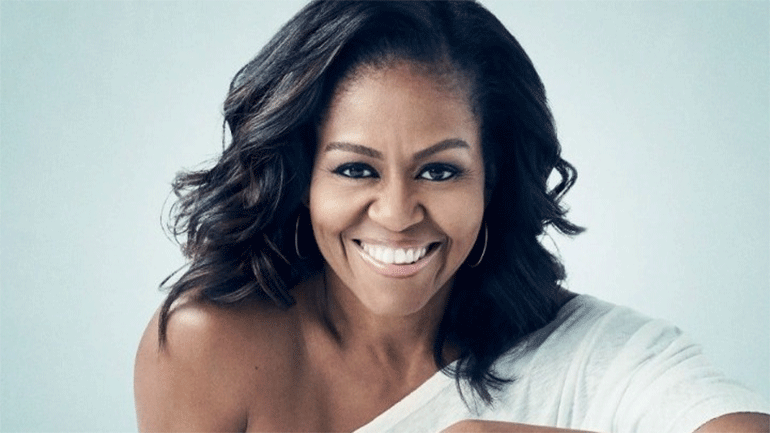 Η Μισέλ Ομπάμα σε τηλεοπτική εκπομπή για την προώθηση της εκστρατείας εμβολιασμού