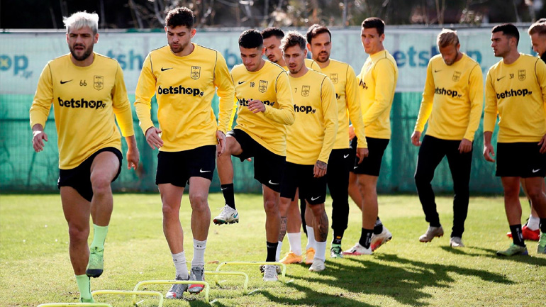 Άρης: Ατομική προπόνηση για τρεις