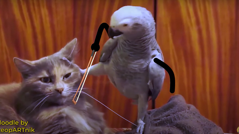 Θα δανειστώ το μουστάκι σου, εντάξει;