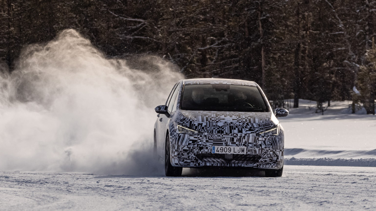 Δοκιμάζοντας στους -30 βαθμούς Kελσίου το ηλεκτρικό Cupra Born!