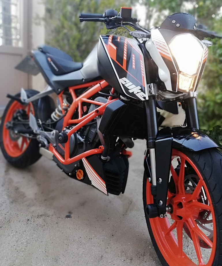 Το αγαπημένο KTM 390 Duke που αποχωρίστηκε πρόσφατα