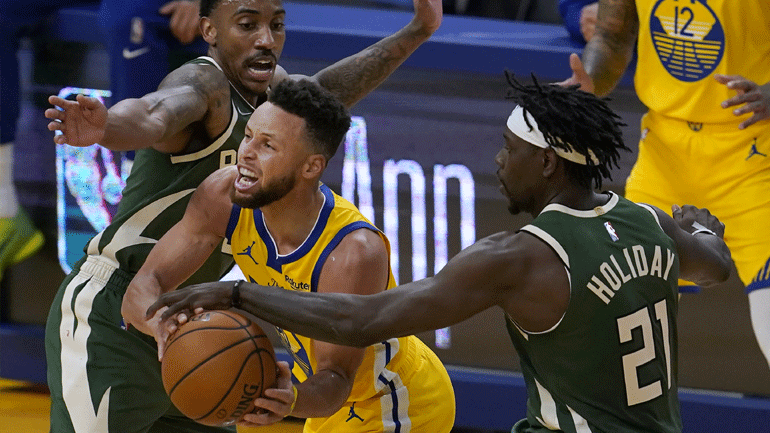 ΝΒΑ: Με ανατροπή στο τέλος οι Γουόριορς, 122-121 τους Μπακς