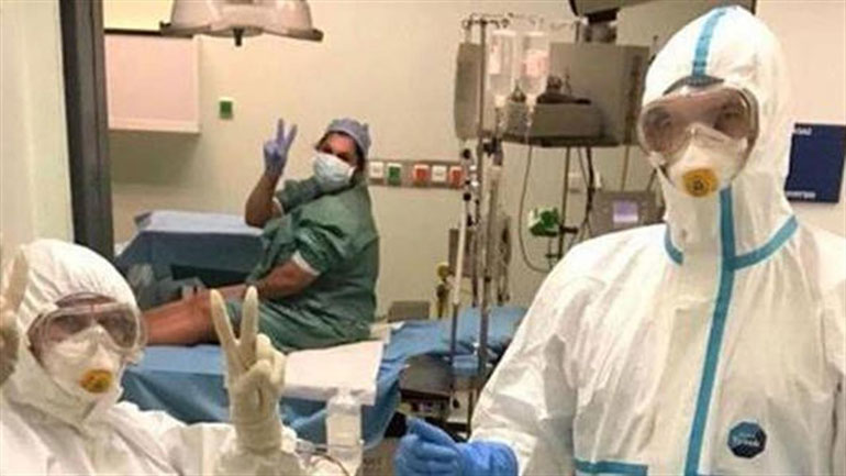 Μητέρα με λοίμωξη COVID-19 γέννησε πρόωρα ενώ ήταν διασωληνωμένη στο «Αττικόν»