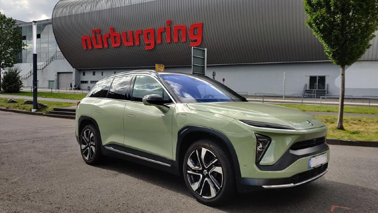 Στο Nurburgring με το ηλεκτρικό NIO ES6