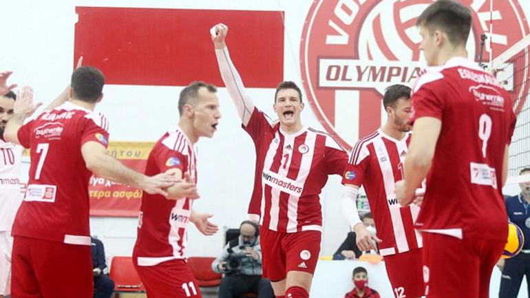 Volley League: Πρωταθλητής ο Ολυμπιακός με… βοήθεια Παναθηναϊκού