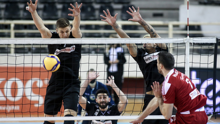 Volley League: Νίκη για τον ΠΑΟΚ απέναντι στον πρωταθλητή Ολυμπιακό