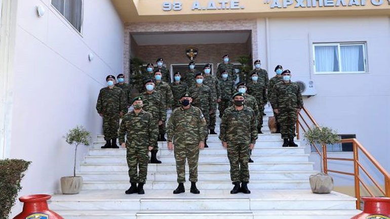 Επίσκεψη του Αρχηγού ΓΕΕΘΑ στη Λέσβο