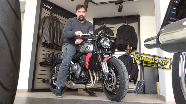Συναντήσαμε τις πρώτες Triumph Trident 660 στην Ελλάδα
