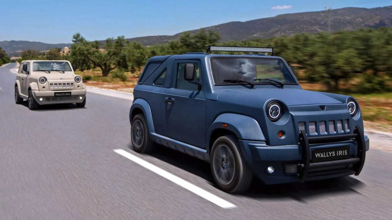 Το χειροποίητο SUV από την Τυνησία είναι φτιαγμένο από fiberglass