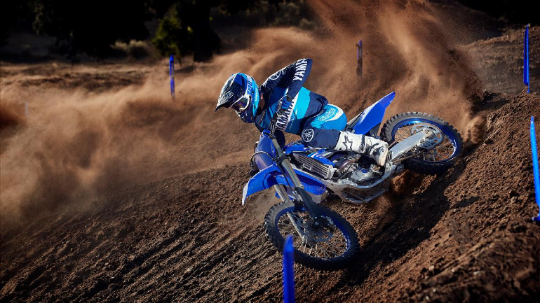 Το αγωνιστικό YZ250F της Yamaha σε δράση