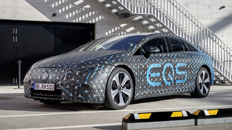 Η αεροδυναμική της EQS αγγίζει το τέλειο. 