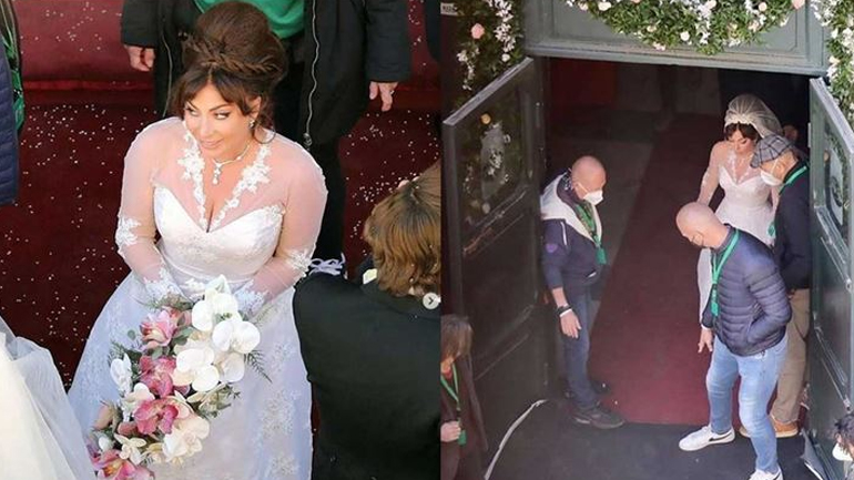 House of Gucci: Οι πρώτες φωτογραφίες από τον γάμο της Lady Gaga και του Adam Driver