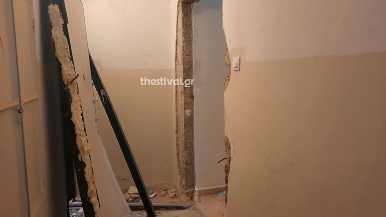 Έκρηξη σε φοιτητικό διαμέρισμα στο κέντρο της Θεσσαλονίκης