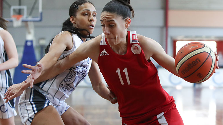 Μπάσκετ Γυναικών: Με νίκες συνέχισαν Ολυμπιακός και ΟΑ Χανίων