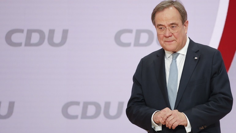 Γερμανία: Το Προεδρείο του CDU στηρίζει την υποψηφιότητα του Άρμιν Λάσετ