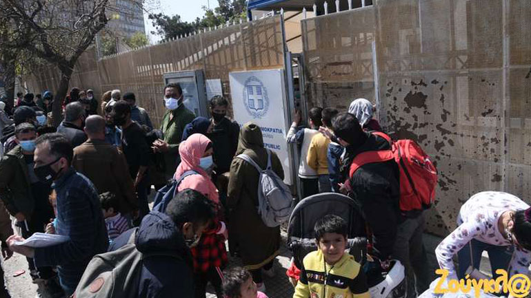 Συνωστισμός στην Υπηρεσία Ασύλου – Παρενέβη η αστυνομία