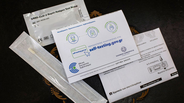 Τζανάκης: Οι 500 θετικοί που εντοπίστηκαν με self tests θα μας έδιναν έως 8.765 νέα κρούσματα