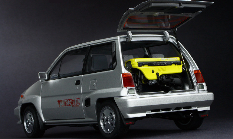 Το scooter ερχόταν σαν εξτρά με την αγορά του City Turbo.