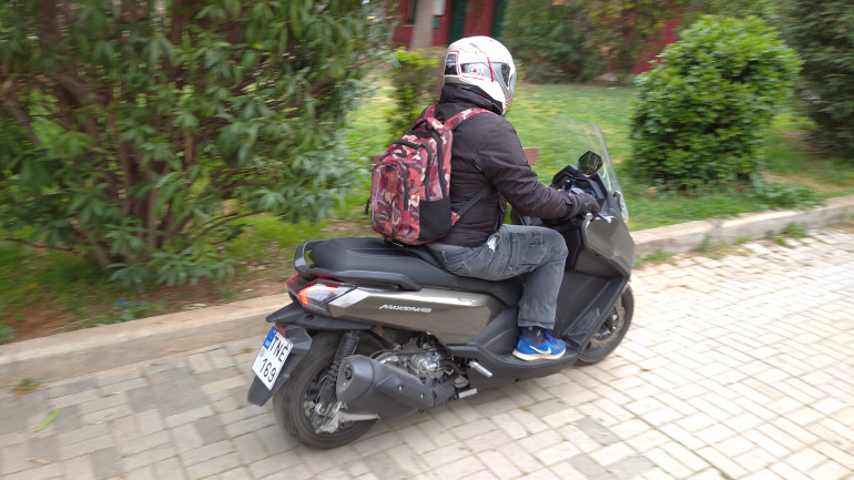 Η ποιότητα κύλησης του SYM είναι απλά κορυφαία!