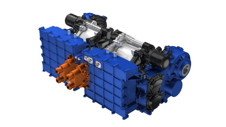 Το σύστημα ενσωματώνει ηλεκτρικά και μηχανικά εξαρτήματα για μείωση των διαστάσεων