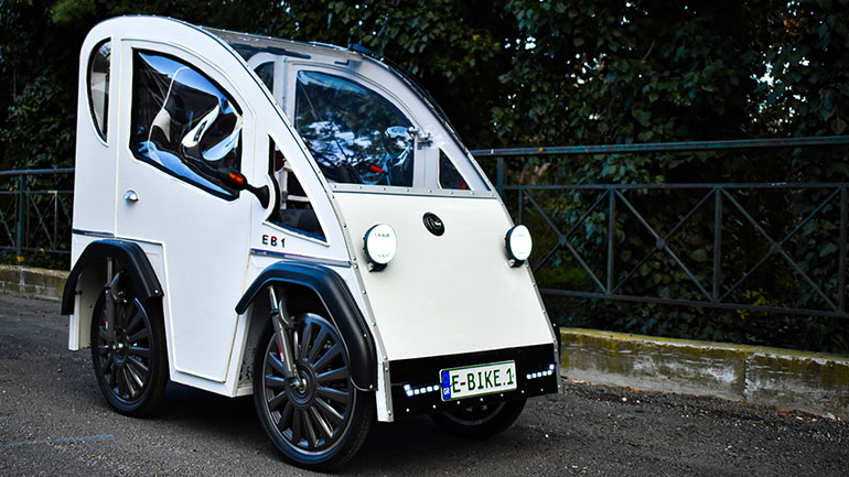 Κοζάνη: Έφτιαξε το πρώτο ηλεκτρικό τετράτροχο ποδήλατο της Ελλάδας