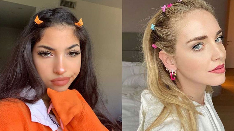 Τα butterfly clips από τα ΄00s επέστρεψαν στη μόδα!