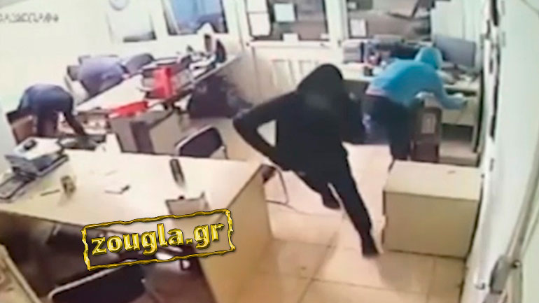 Καταδρομική εισβολή σε μεταφορική εταιρεία στον Ταύρο – Μπούκαραν με αυτοκίνητο