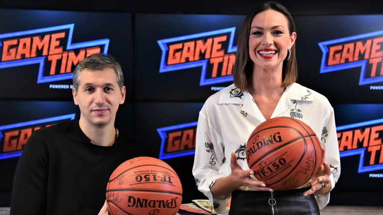 Ο Δημήτρης Διαμαντίδης στο ΟΠΑΠ GAME TIME ΜΠΑΣΚΕΤ