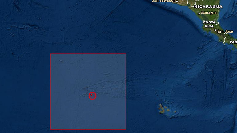 Σεισμός 5,7 Ρίχτερ σε θαλάσσιο χώρο δυτικά του Εκουαδόρ