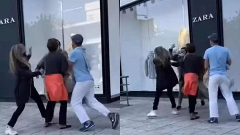 «Ξεμαλλιάστηκαν» έξω από τα ZARA