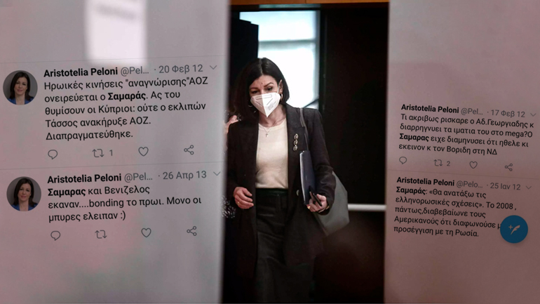 Όταν η Πελώνη διακωμωδούσε τους πολιτικούς προϊσταμένους της