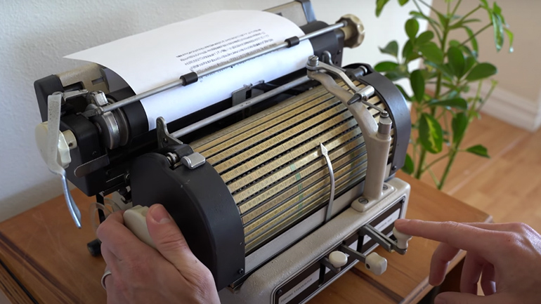 Ιαπωνική γραφομηχανή του 1940