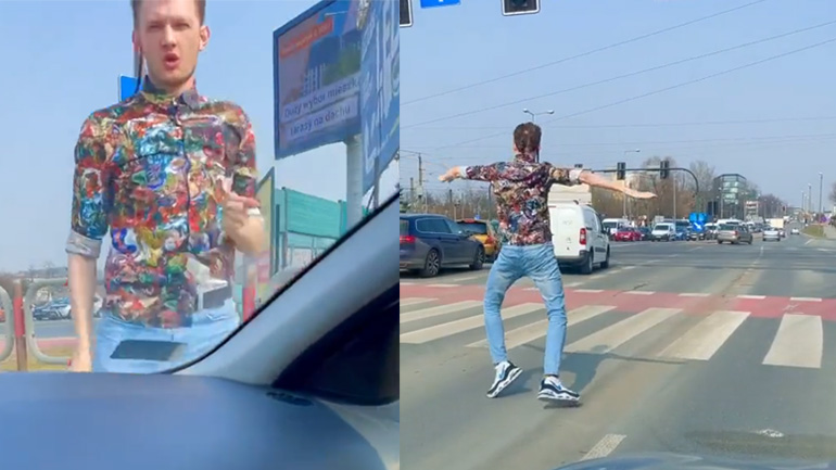 Ο χορευτής στο φανάρι ξαναχτυπά