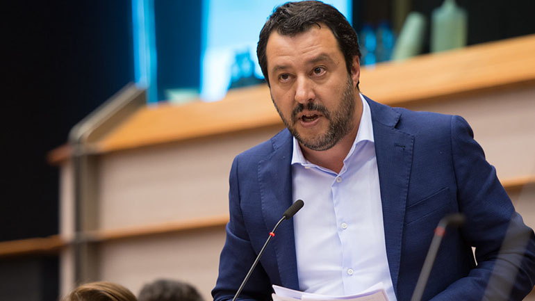 Ιταλία: Ο Ματέο Σαλβίνι παραπέμπεται σε δίκη για στέρηση ατομικής ελευθερίας σε 147 μετανάστες Ιταλία: Ο Ματέο Σαλβίνι παραπέμπεται σε δίκη για στέρηση ατομικής ελευθερίας σε 147 μετανάστες