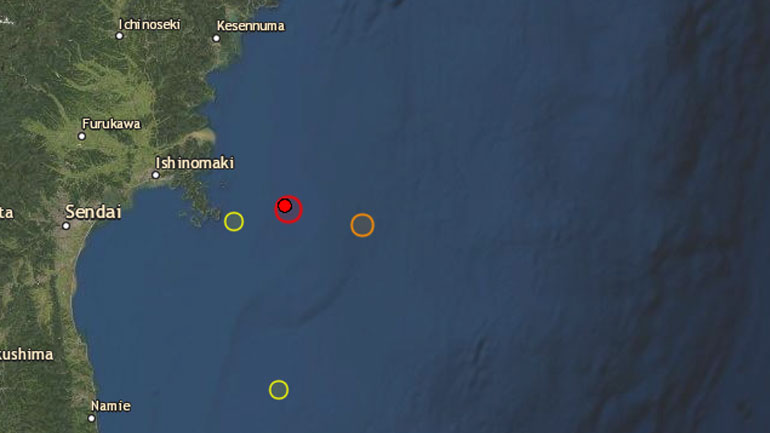 Σεισμός 5,7 Ρίχτερ στην Ιαπωνία
