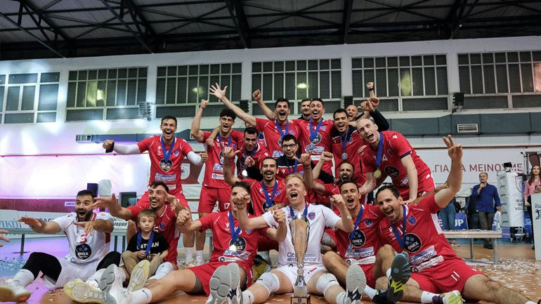 Λιγκ Καπ «Νίκος Σαμαράς»: Στον Φοίνικα Σύρου η κούπα, 3-1 σετ στον τελικό τον Φίλιππο Βέροιας