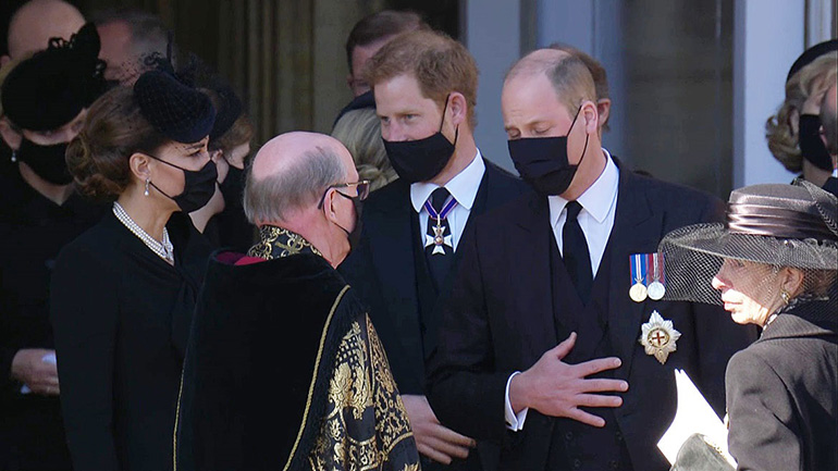 Πρίγκιπας Harry & Πρίγκιπας William: Αποχώρησαν μαζί μετά την κηδεία του πρίγκιπα Φίλιππου