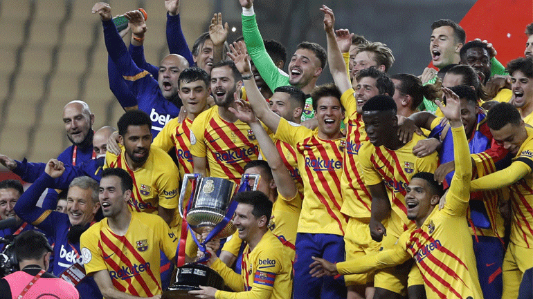 Ισπανία: Κυπελλούχος με θρίαμβο η Μπαρτσελόνα, 4-0 την Μπιλμπάο!