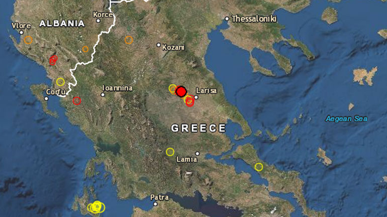 Σεισμός 3,1 Ρίχτερ στην Ελασσόνα