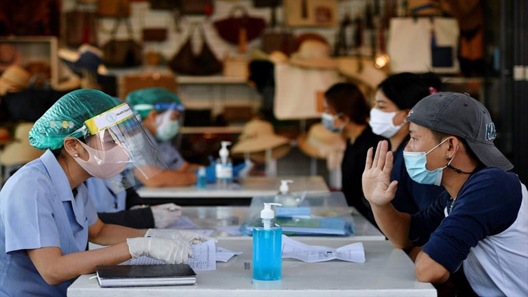 Μείωση στα νέα κρούσματα Covid-19 στην Ταϊλάνδη