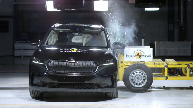 Το ηλεκτρικό Skoda Enyaq iV σημείωσε 94% στην ασφάλεια επιβατών Το ηλεκτρικό Skoda Enyaq iV σημείωσε 94% στην ασφάλεια επιβατών