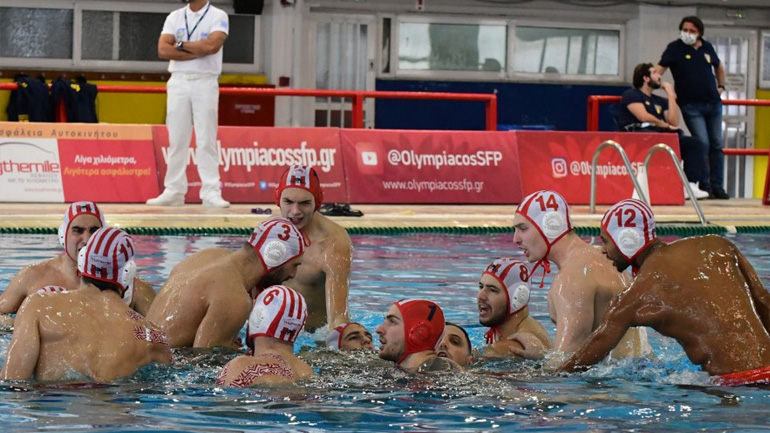 Πόλο: «Σφράγισε» την πρόκριση στο final-8 ο Ολυμπιακός, 11-11 με τη Γιουγκ